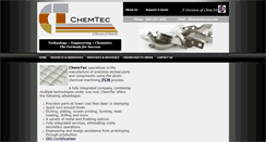 Desktop Screenshot of chemtecusa.com